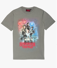 tee-shirt garcon avec motif xxl – stranger things grisB679701_1