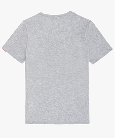 tee-shirt garcon chine imprime - la casa de papel grisB680101_4