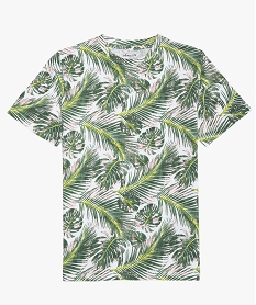 GEMO Tee-shirt garçon avec imprimé tropical Imprimé