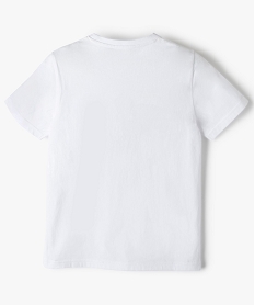 tee-shirt garcon a manches courtes avec motif surf blancB680601_3