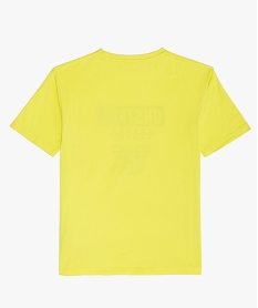 tee-shirt garcon avec inscription xxl sur l’avant jauneB681001_3