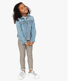 GEMO Veste fille en jean – Lulu Castagnette Bleu