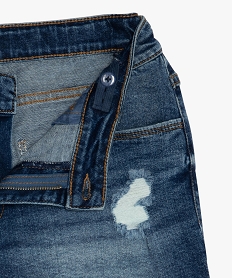 short en jean avec marques d’usure grisB706901_3