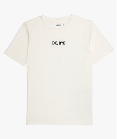 PULL CAMEL TEE-SHIRT OFF WHITE