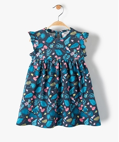 GEMO Robe bébé fille ample à motifs Multicolore