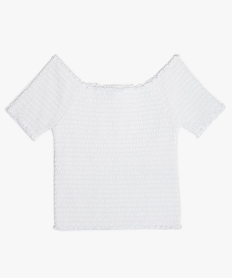 TEE-SHIRT BLEU OCEAN TEE-SHIRT BLANC