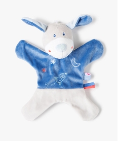 doudou bebe a tete de chien - sucre dorge bleuB737701_1