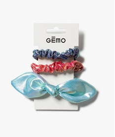 GEMO Elastiques (lot de 3) Multicolore