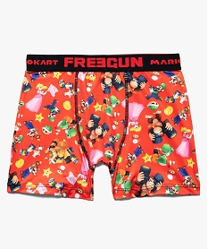 boxer homme avec motif mariokart - freegun rougeB763501_1