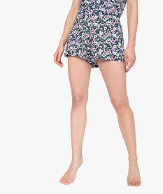 GEMO Bas de pyjama femme à motifs fleuris - LuluCastagnette Imprimé