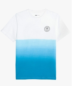 HOMEWEAR MULTICOLORE TEE-SHIRT BLEU