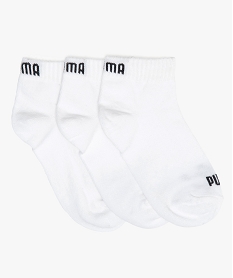 chaussettes garcon pour le sport tige basse (lot de 3) - puma blanc standardB793701_1