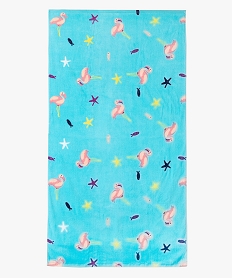 drap de plage enfant avec motifs marins bleu foulards echarpes et gantsB799901_1