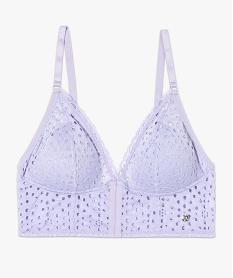 soutien-gorge brassiere forme triangle – lulu castagnette violetB806101_4
