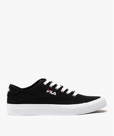 tennis homme en toile unies a lacets - fila noir baskets filaB808201_1