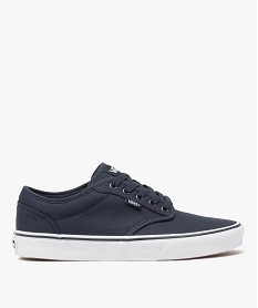 GEMO Tennis homme skateshoes en toile unie – Vans Atwood Bleu