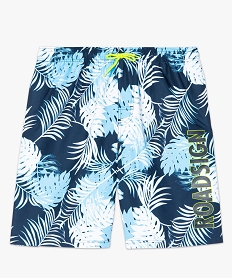 short de bain homme motif tropical - roadsign multicoloreB835201_4