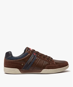 tennis homme multi-matieres a lacets - lee cooper brunB872901_1