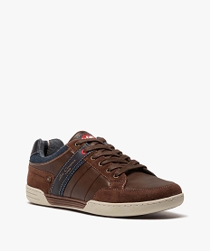 tennis homme multi-matieres a lacets - lee cooper brunB872901_2