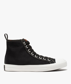 GEMO Tennis homme montantes en toile unie - Schott noir vif