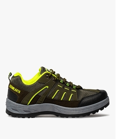 GEMO Chaussures de trekking homme à tige basse – Koh Lanta Vert