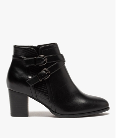 NU-PIED BLANC BOOTS NOIR