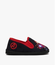 GEMO Chaussons garçon à col élastiqué - Avengers Noir