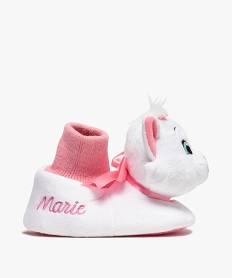 chaussons fille peluche marie - les aristochats blancB904401_2