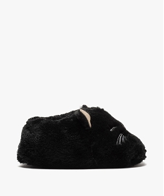 GEMO Chaussons fille 3D en forme de chats Noir