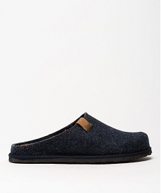 GEMO Chaussons homme mules dintérieur couvrantes Bleu