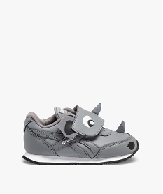 GEMO Baskets bébé avec motif animal – Reebok Royal Classic Jogger gris standard