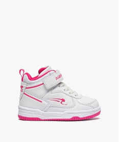 baskets bebe fille montantes a scratch - airness vito blanc baskets et tennisB917701_1