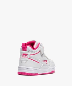 baskets bebe fille montantes a scratch - airness vito blancB917701_4