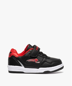 baskets garcon bicolores a lacets et scratch - airness noir baskets et tennisB918101_1