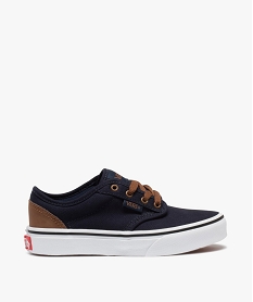 baskets garcon skateshoes en toile - vans atwood bleuB920501_1