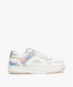 GEMO Tennis fille à détails irisés et lacets élastiques - Slazenger blanc chine