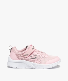 GEMO Baskets fille en mesh spécial running - Skechers Microspec Rose