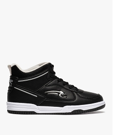 baskets garcon semi-montantes a lacets - airness noirB923001_1