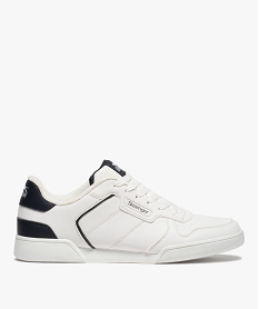 GEMO Tennis homme bicolores esprit retro à lacets - Slazenger blanc chine