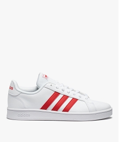 GEMO Baskets homme bicolores – Adidas Grand Court blanc chine