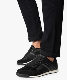 GEMO Tennis homme multimatières unies style rétro - Umbro noir vif