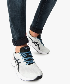 GEMO Baskets homme running en mesh - Asics Jolt Blanc