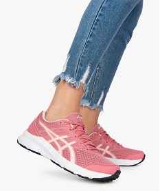 GEMO Chaussures de running femme en mesh - Asics Jolt 3 Rose