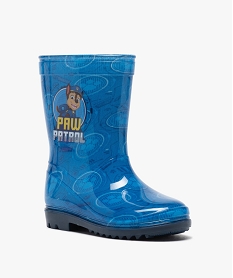 bottes de pluie garcon imprimees - pat patrouille bleuB933901_2