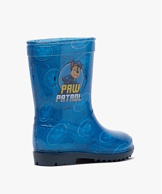 bottes de pluie garcon imprimees - pat patrouille bleuB933901_4