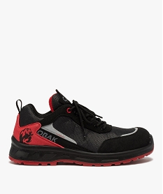 GEMO Chaussures de sécurité à lacets S1P – Obak Texas noir standard