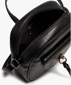sac besace femme compact a details dores noirB947301_3