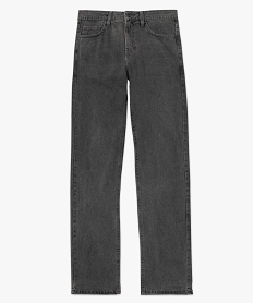 jean coupe regular legerement delave homme gris jeans regularB953301_4