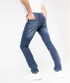 jean homme straight en coton stretch gris jeans straightB953501_3