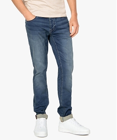 jean homme coupe slim extensible grisB955001_1